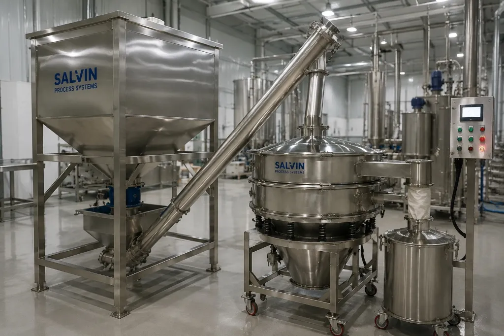 Raw Material Receiving & Sieving System