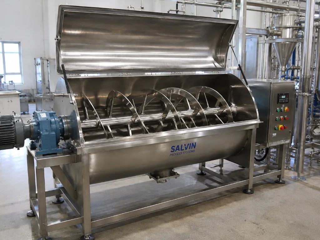 Ribbon Blender Mixing System