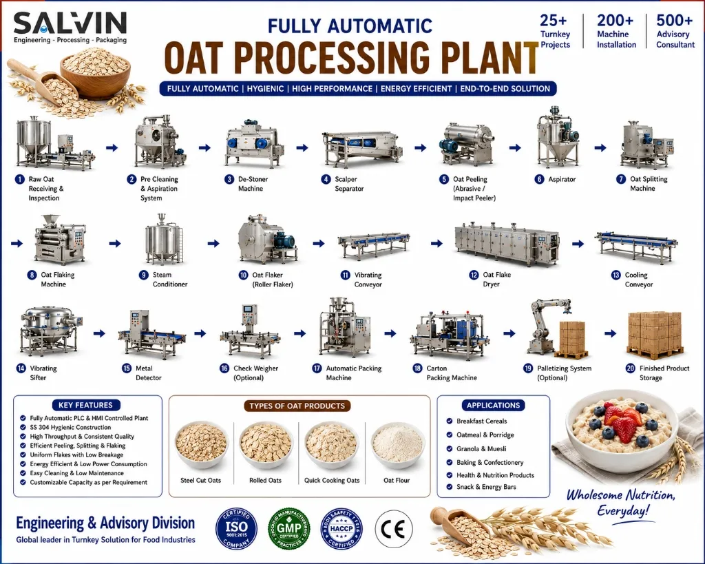 Oat Processing Plant
