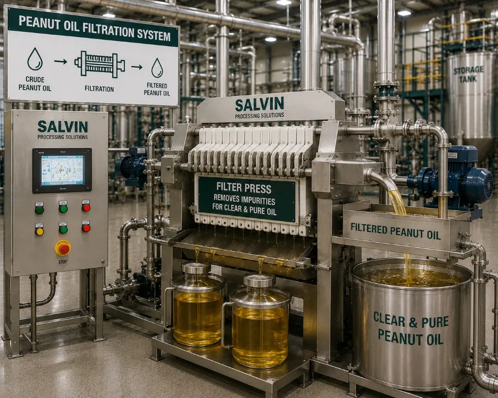 Peanut Oil Filtration System