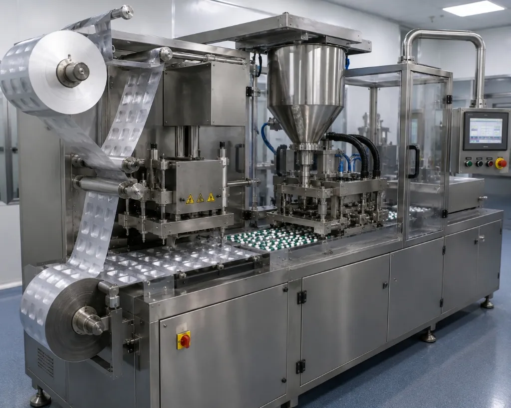 Pharmaceutical Packaging Blister Packing Plant by Salvin Industries