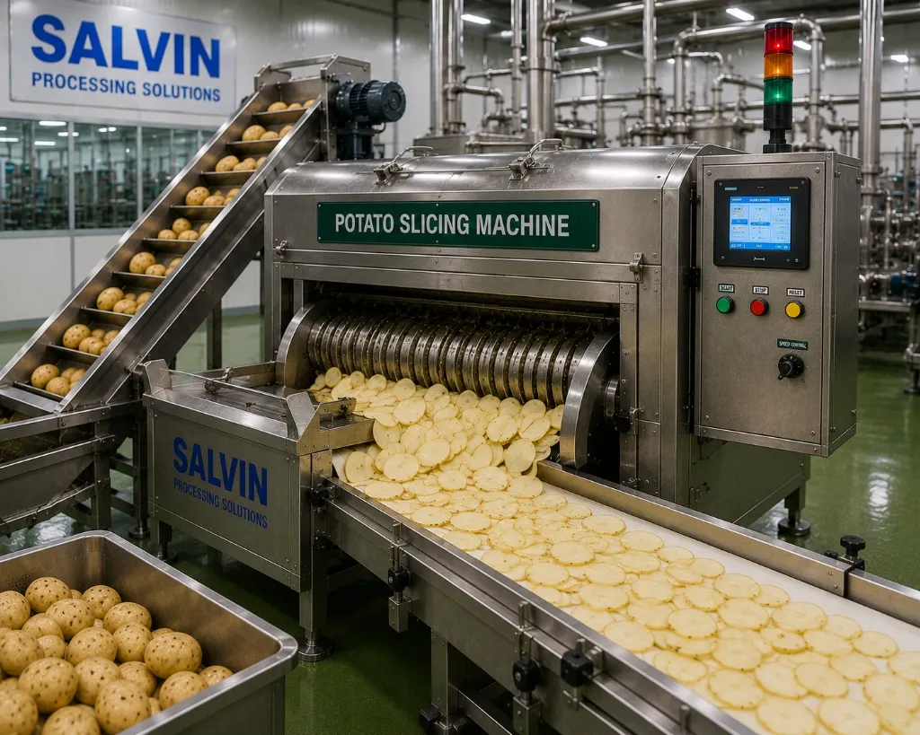 Potato Slicing Machine