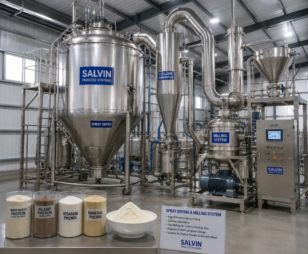 Continuous Fluid Bed Dryer