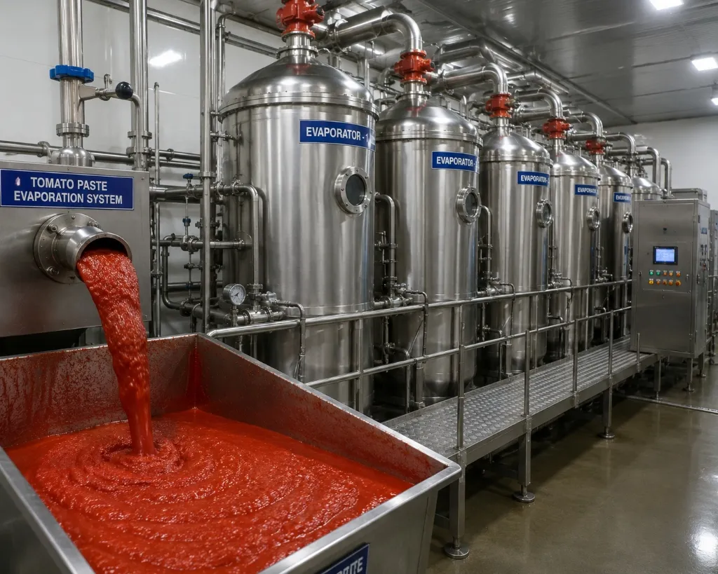Tomato Paste Evaporation System