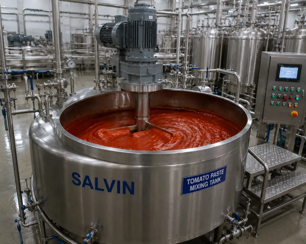 Tomato Paste Mixing Tank