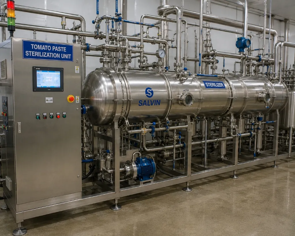 Tomato Paste Sterilization Unit