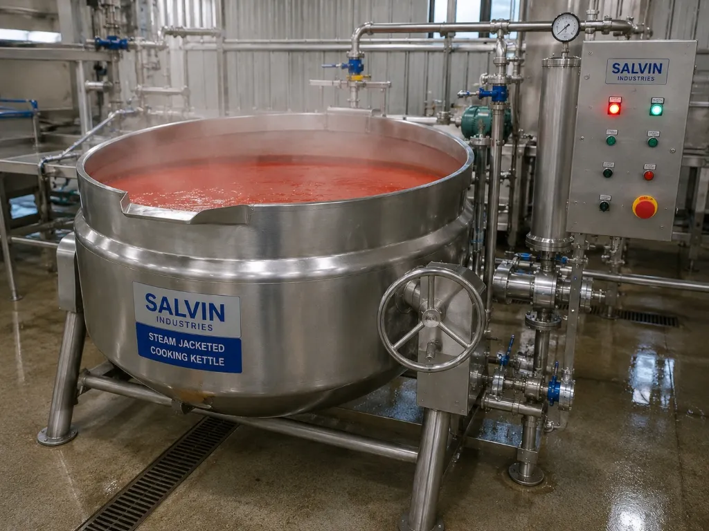Steam Jacketed Cooking Kettle