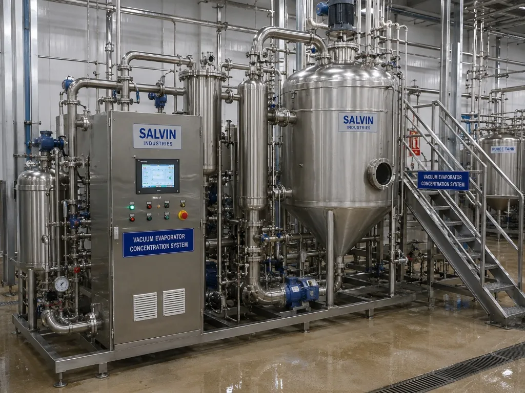 Vacuum Evaporator Concentration System