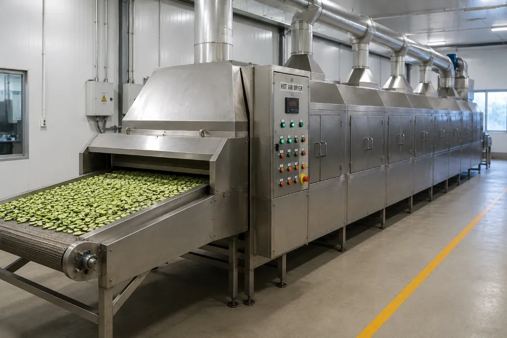 Continuous Hot Air Dryer