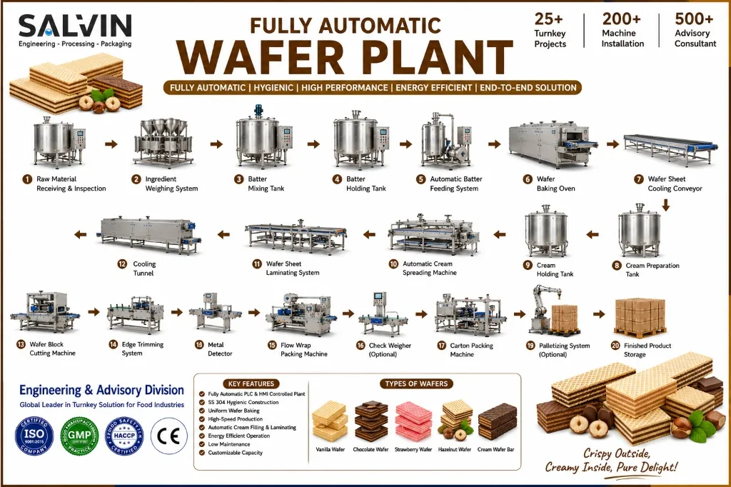 Fully Automatic Wafer Plant