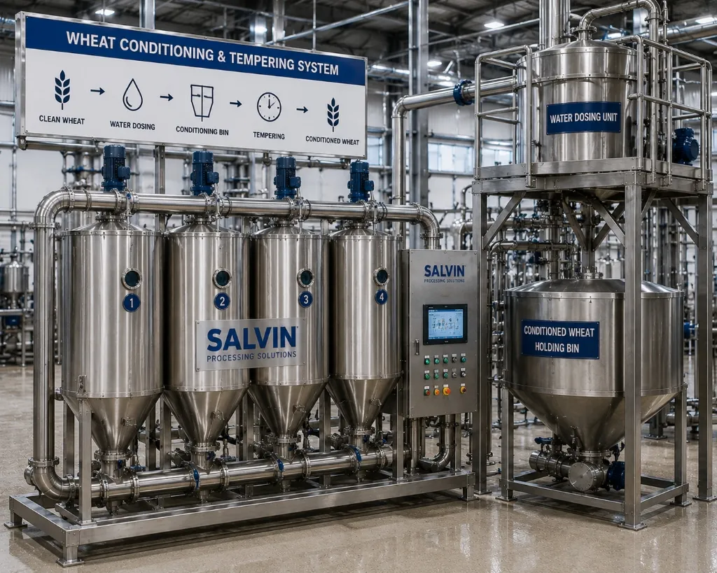 Wheat Conditioning & Tempering System