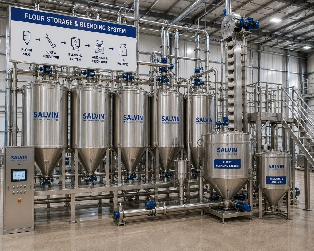 Flour Storage & Blending System