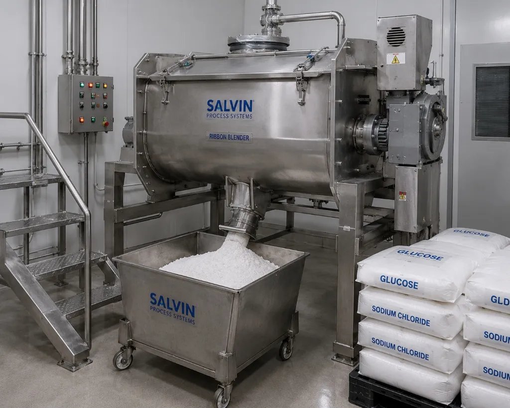 Ribbon Blender Mixing System