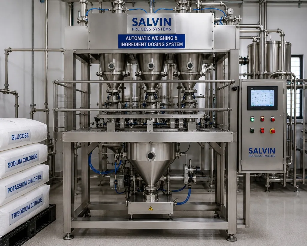 Automatic Weighing & Ingredient Dosing System