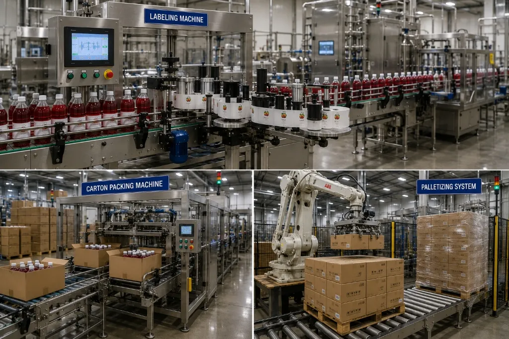 Labeling & Carton Palletizing