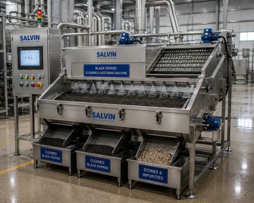 Black Pepper Sorting Conveyor