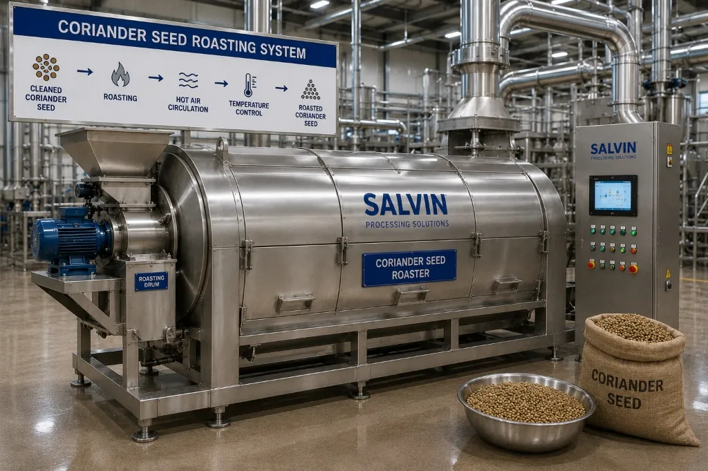 Coriander Seed Roasting System