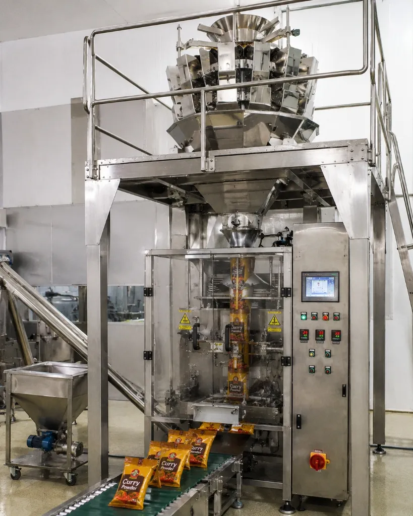 Automatic Pouch Packing