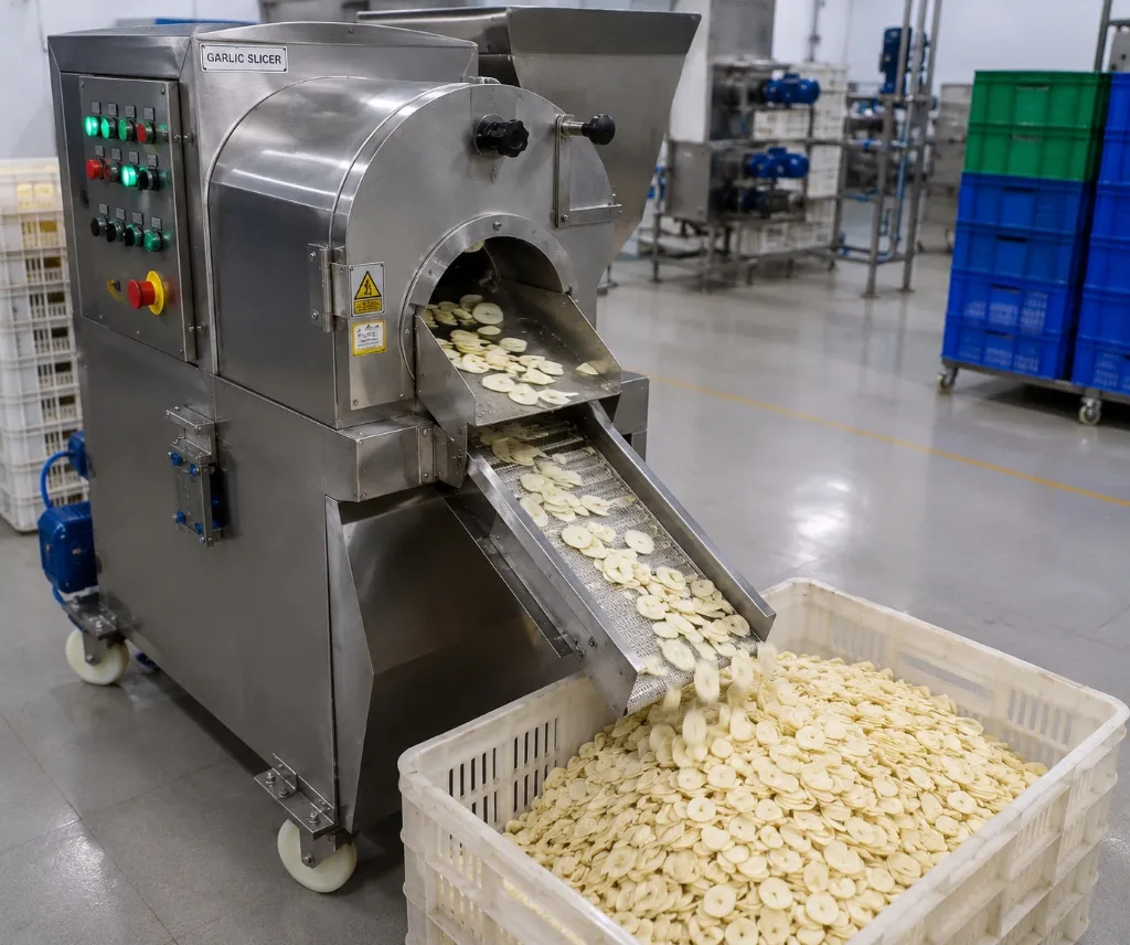 High-Speed Garlic Slicer