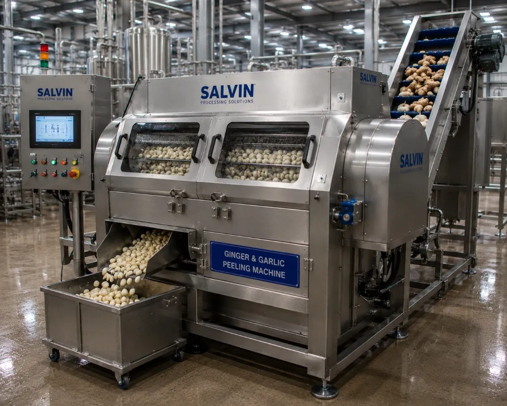 Ginger & Garlic Peeling Machine