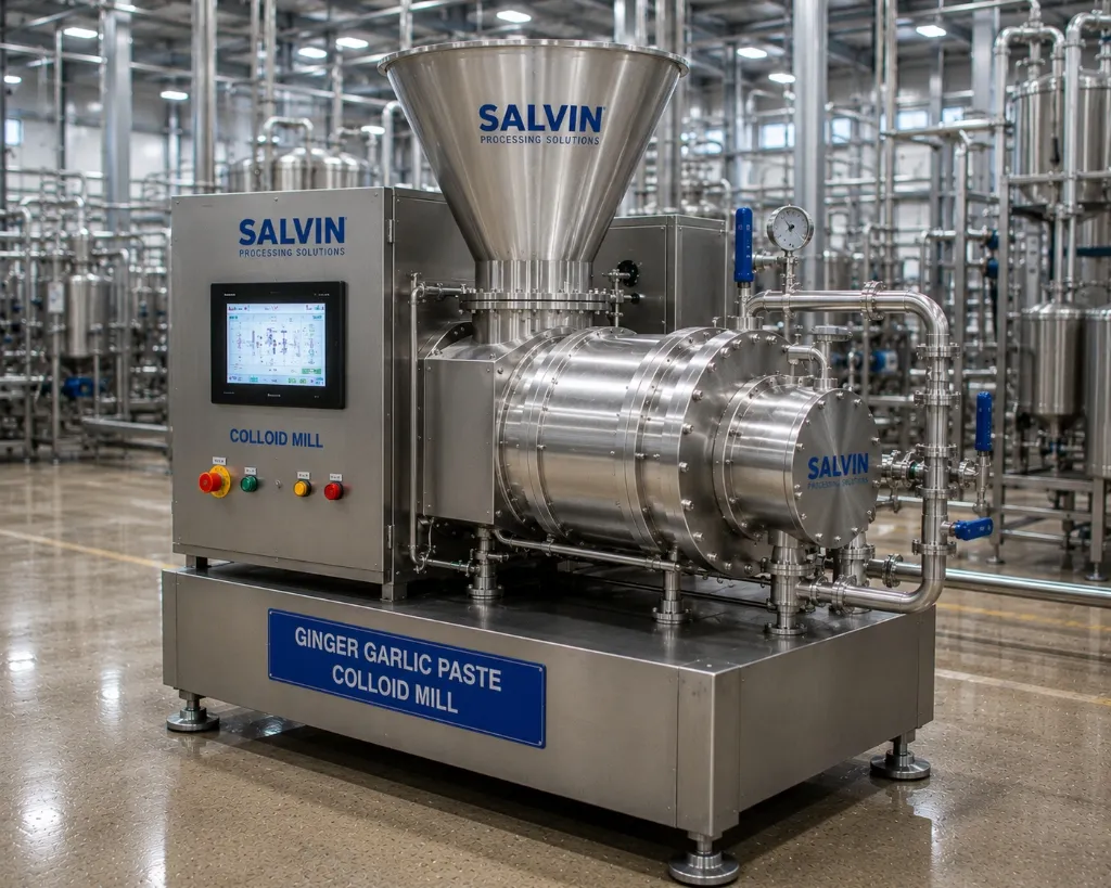 Ginger Garlic Colloid Mill