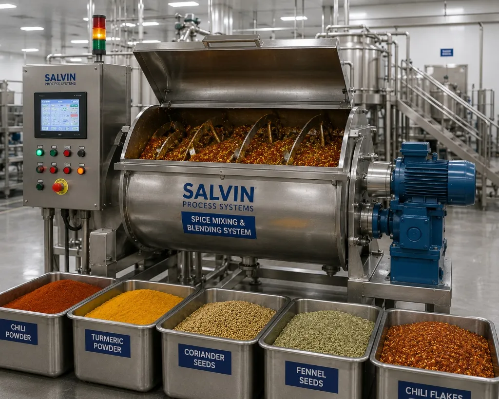 Spice Mixing & Blending System