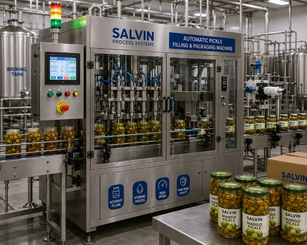 Automatic Pickle Filling & Packaging Machine