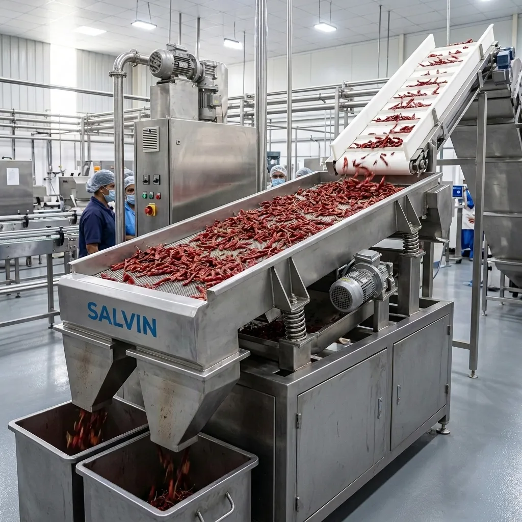 Red Chilli Processing Plant by Salvin Industries