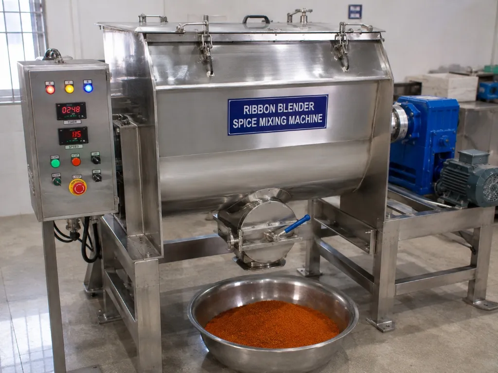 Spice Blending Plant Overview