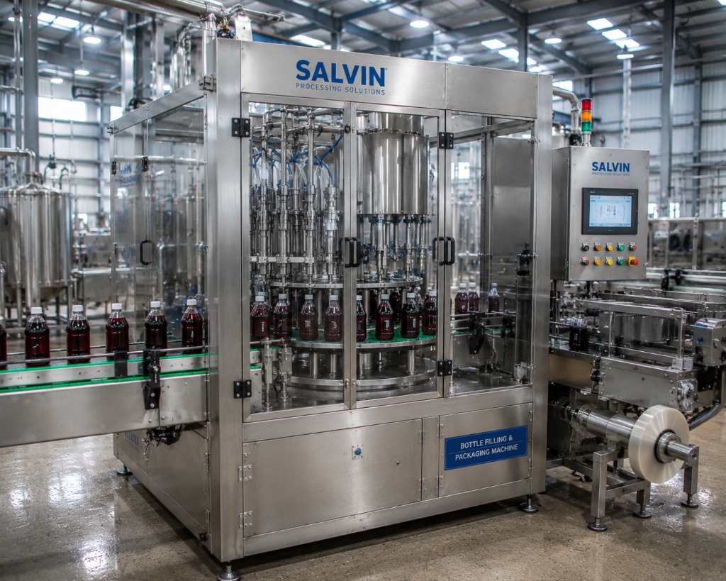 Bottle Filling & Packaging Machine
