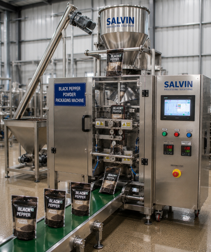 Black Pepper Powder Packaging Machine