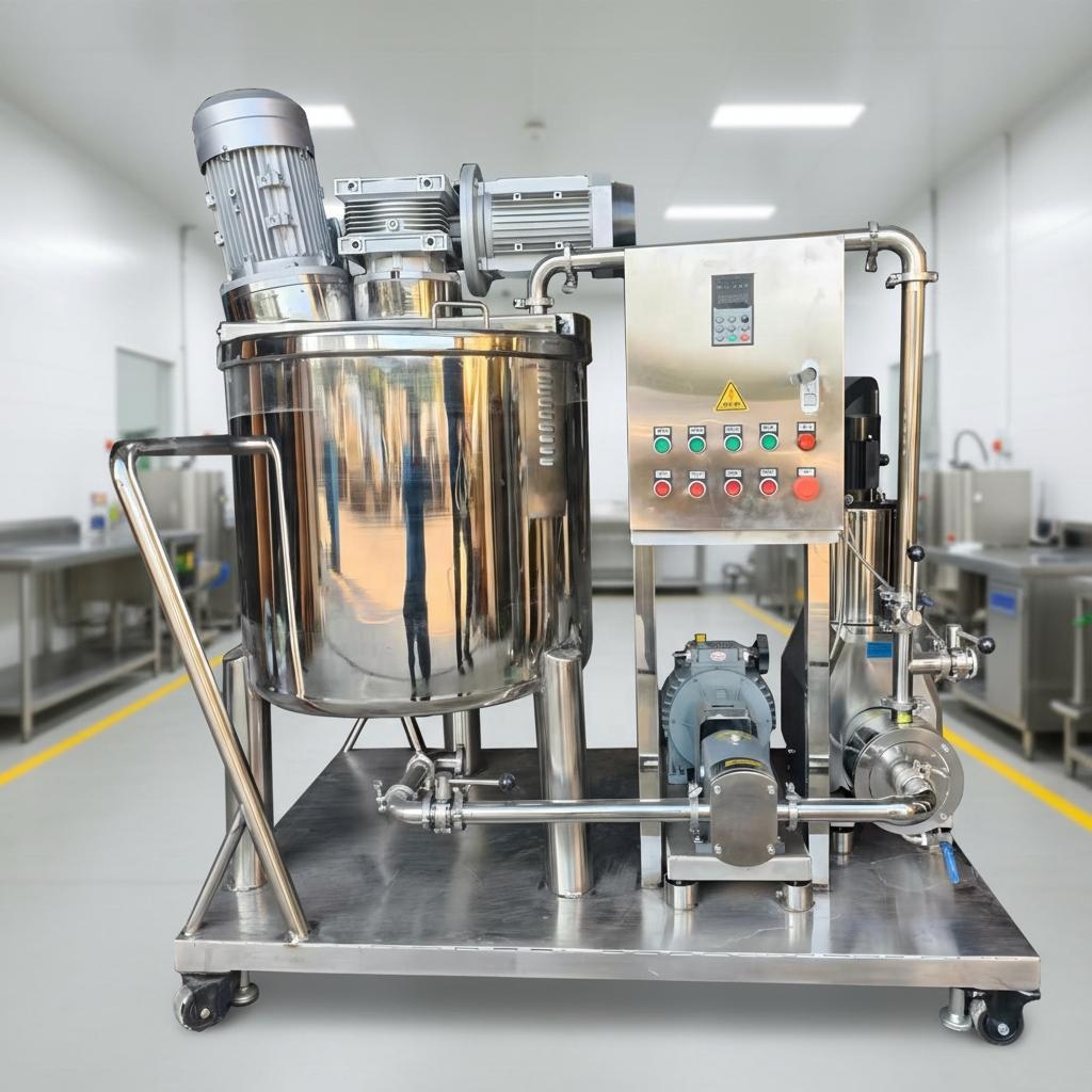 Mobile Mixing Skid with Pump