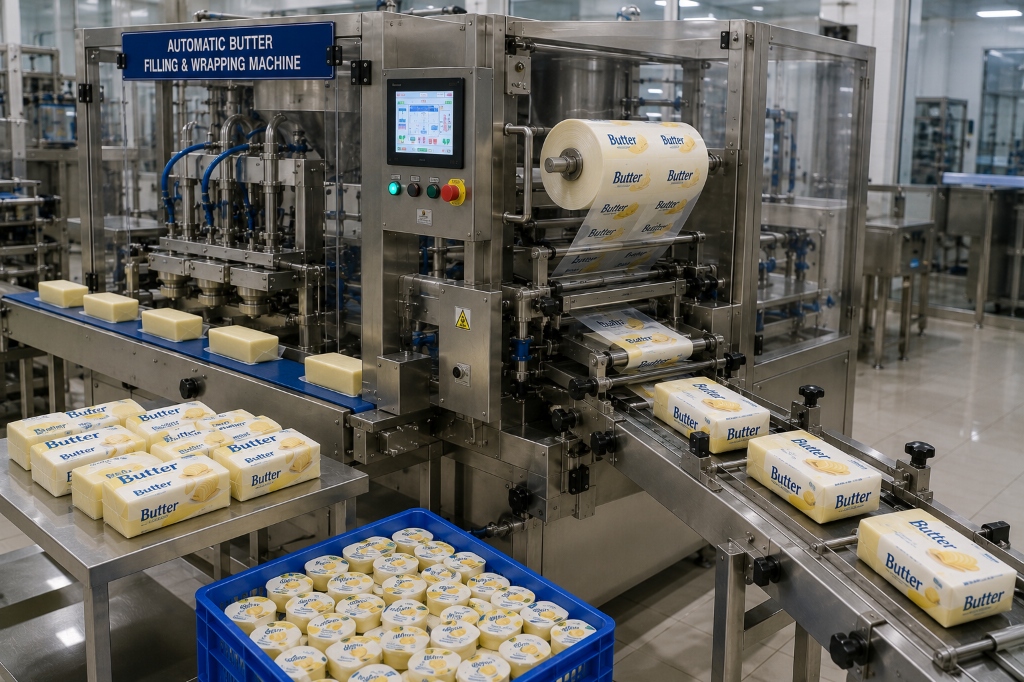 Automatic Butter Wrapping
