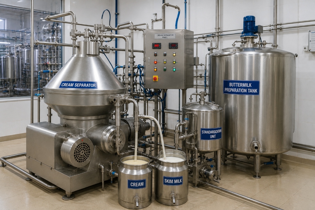 Cream Separator Unit