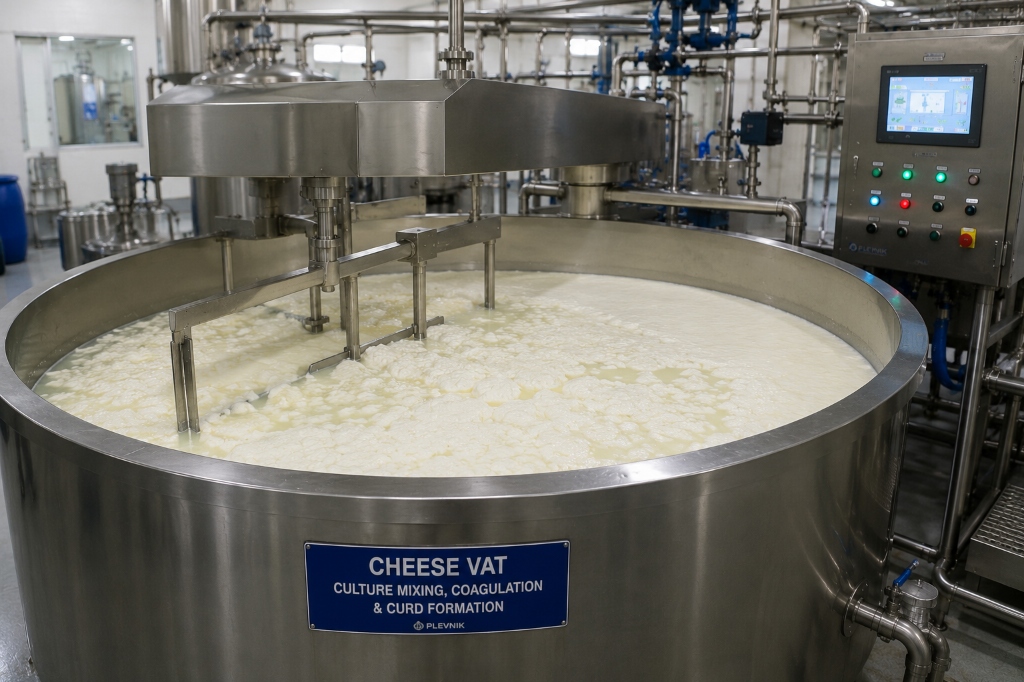 Cheese Vat & Coagulation