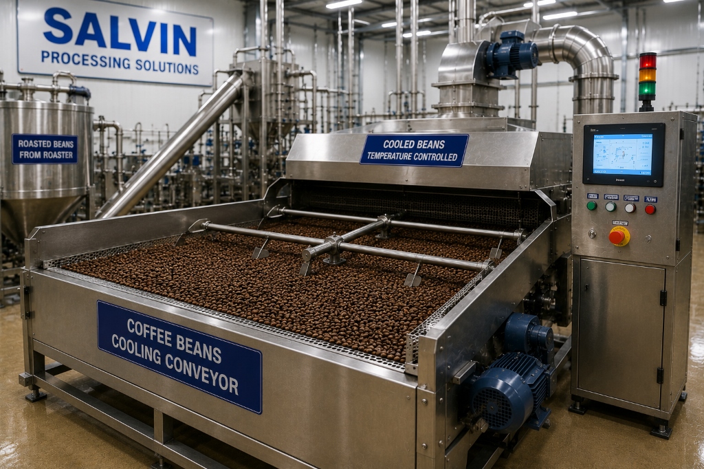 Coffee Bean Cooling Conveyor