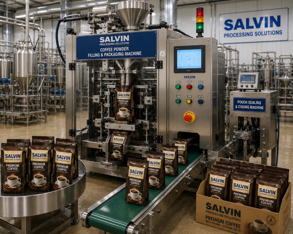Coffee Processing Plant by Salvin Industries