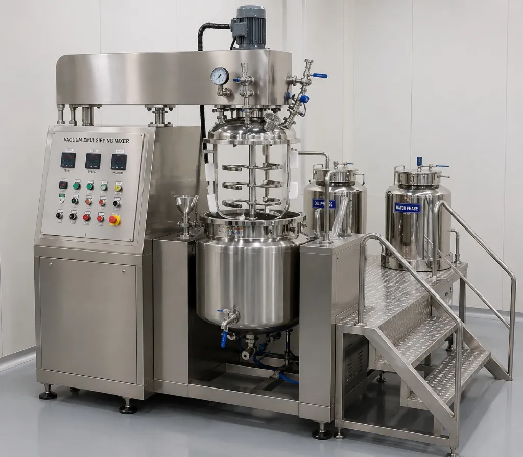 Vacuum Emulsifying Mixer