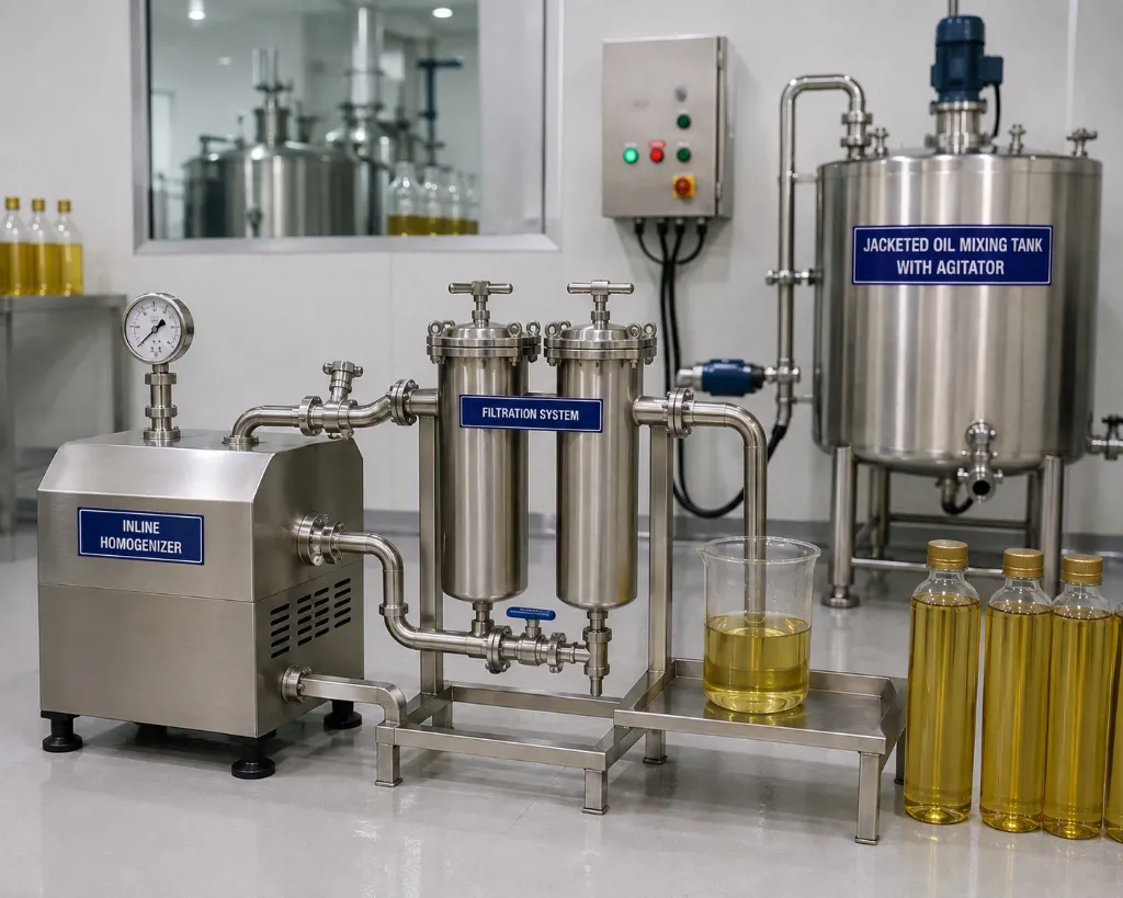 Inline Homogenizer & Filtration