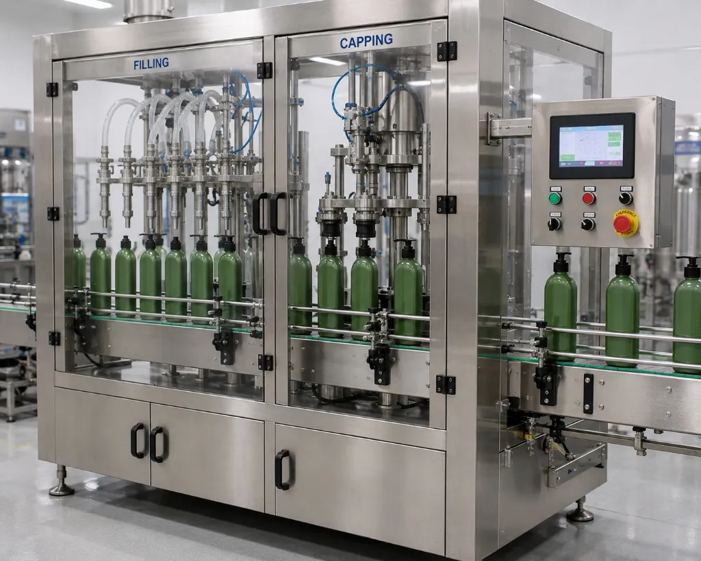 Filling & Capping Machine