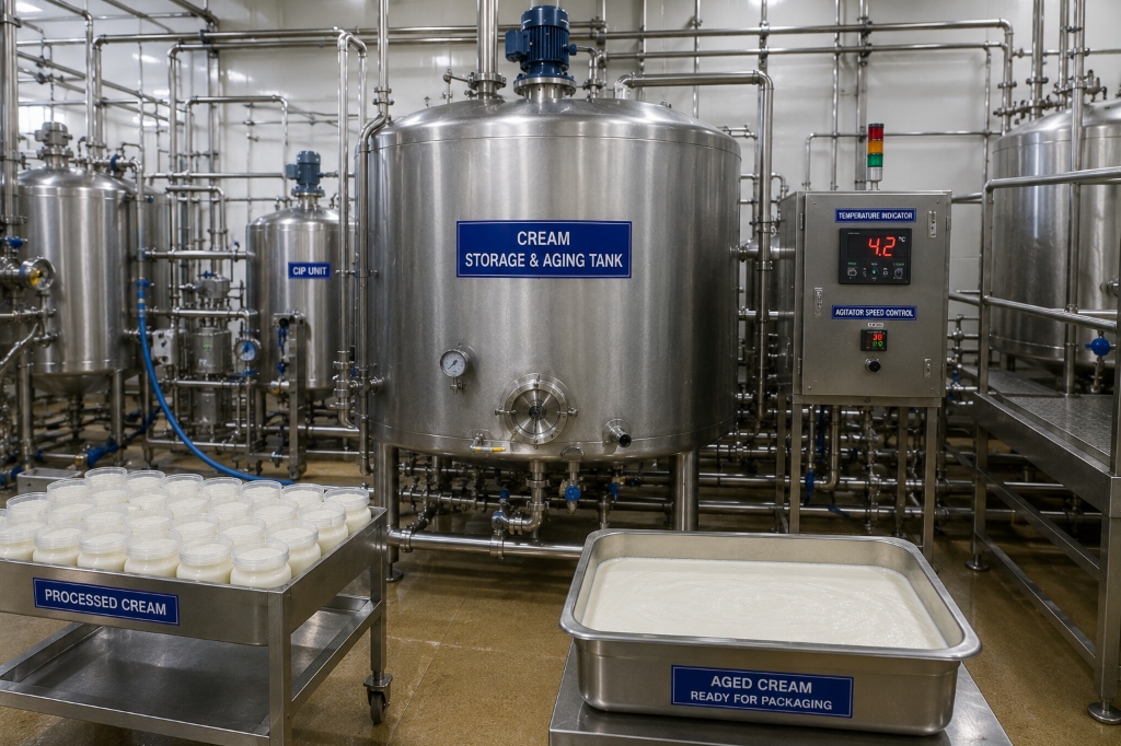Cream Storage & Aging Tank