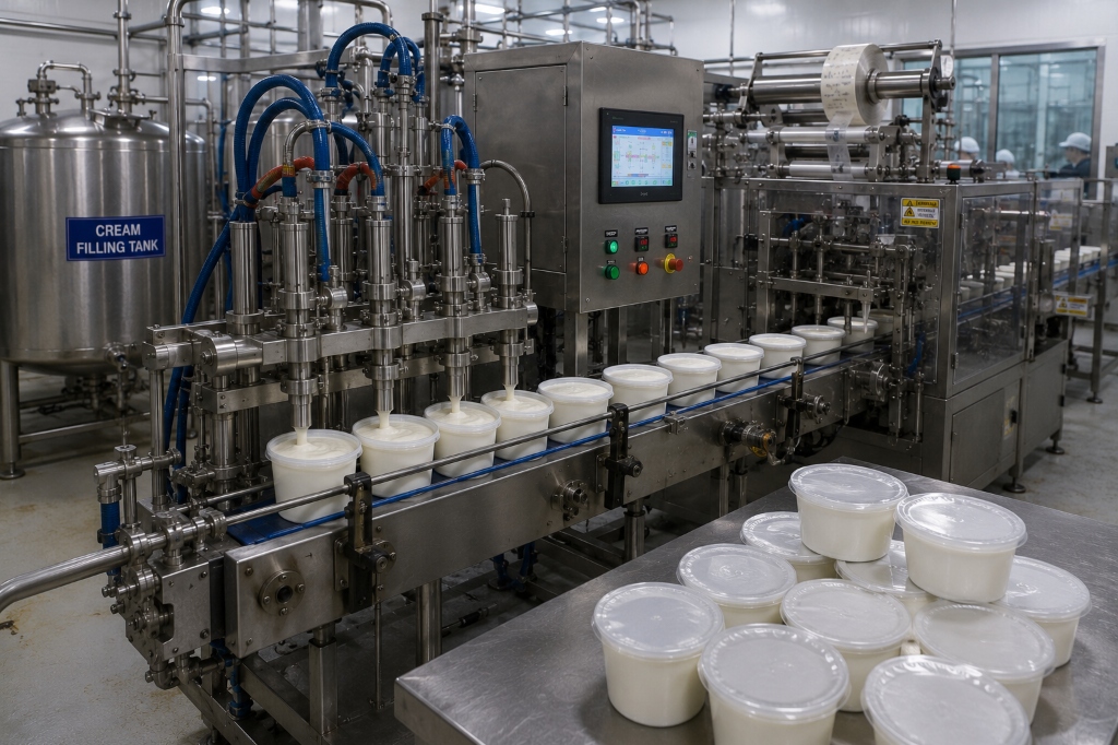 Automatic Cream Filling Line