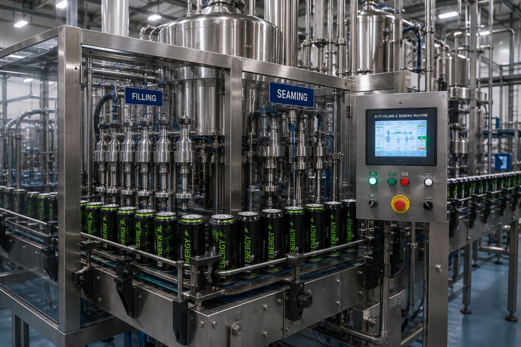 Auto Filling & Seaming Machine