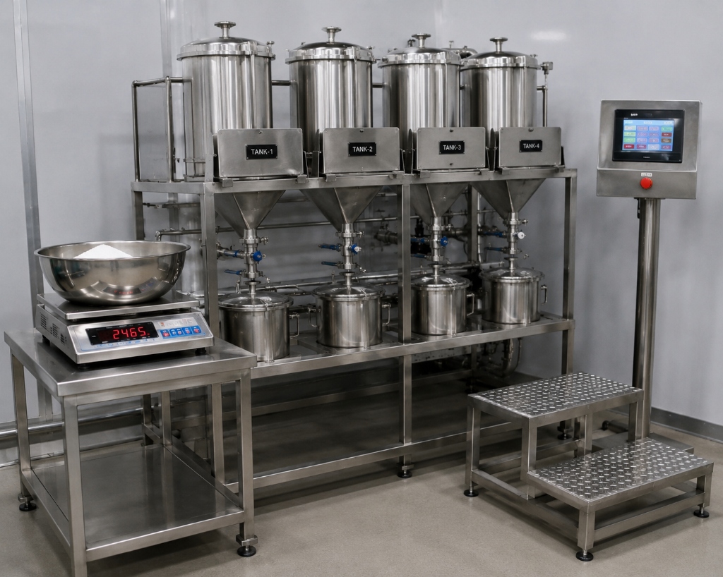 Ingredient Weighing & Dosing System