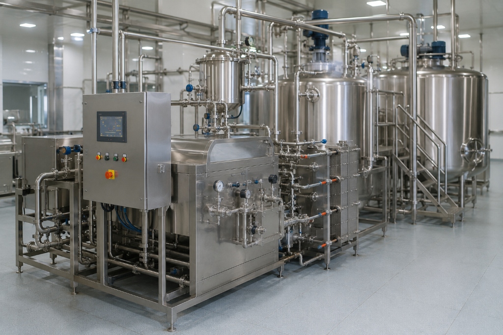 Pasteurization & Homogenization System