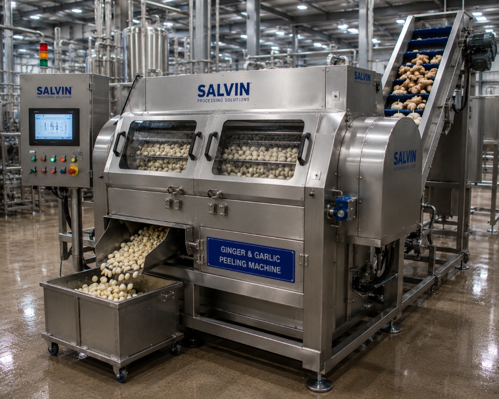Ginger & Garlic Peeling Machine