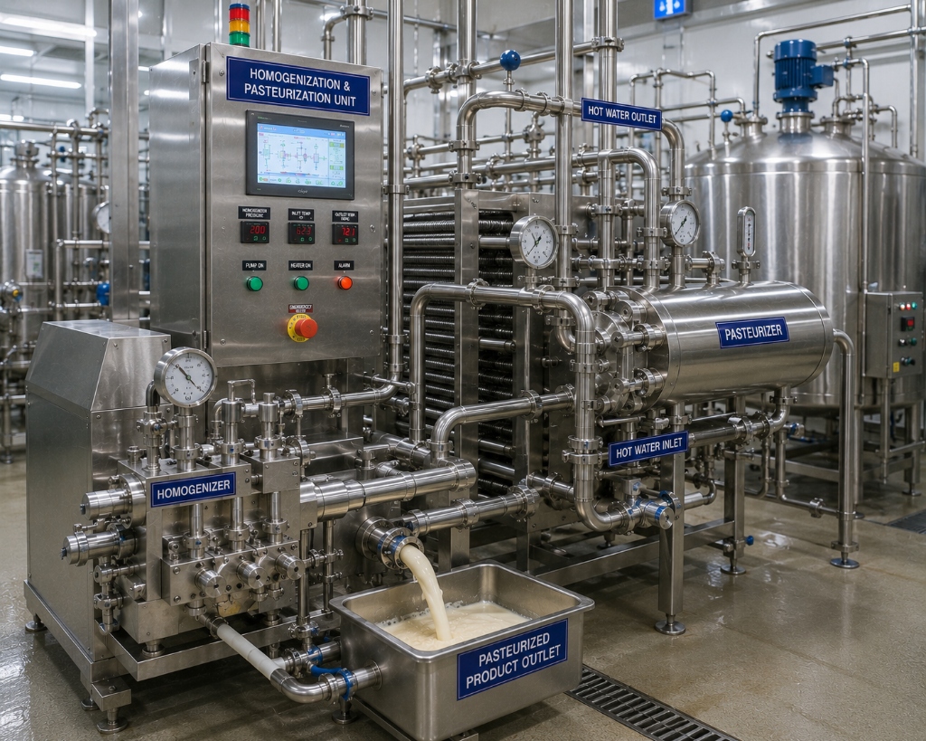Homogenization & Pasteurization
