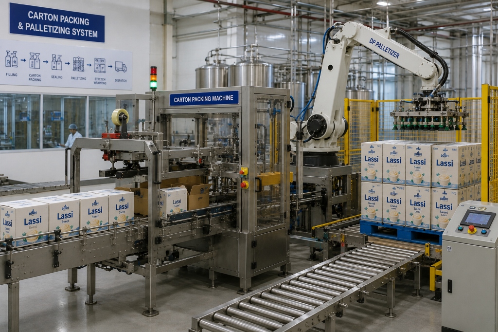 Fully Automated Lassi Processing Plant Overview