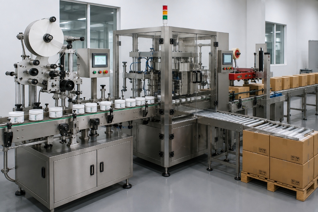 Labeling & Carton Packing Machine