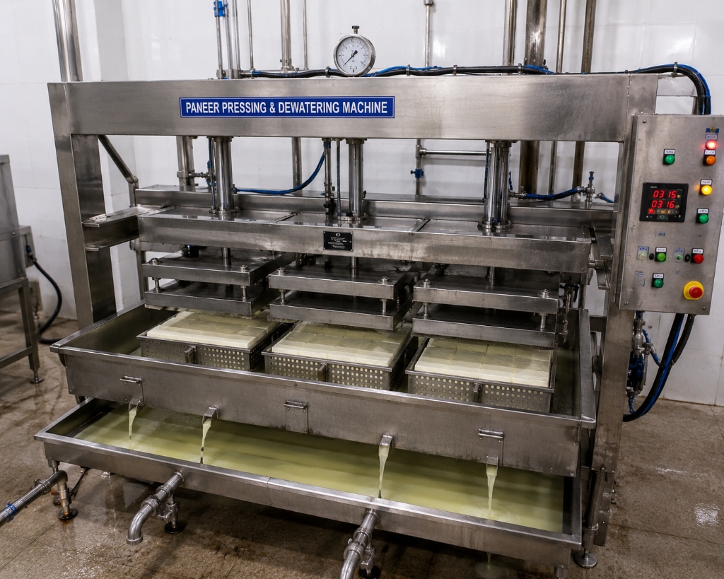 Paneer Pressing & Dewatering